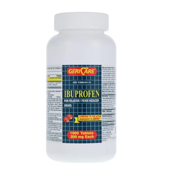Ibuprofen NSAID Tablets 200mg
