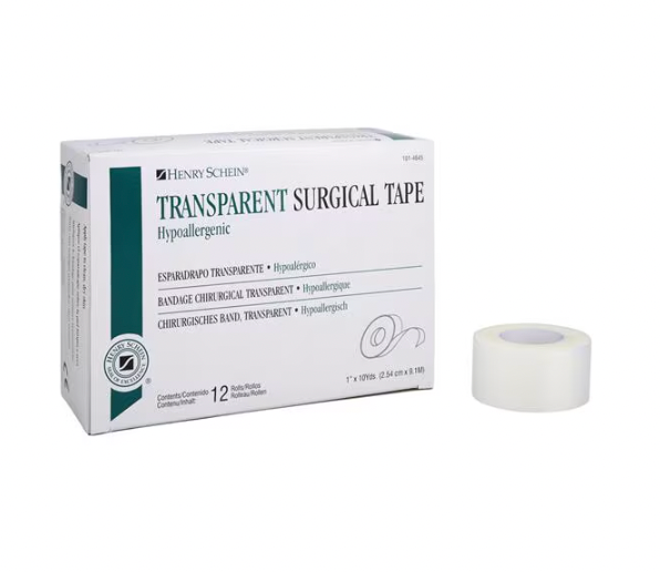 1" Transparent Surgical Tape
