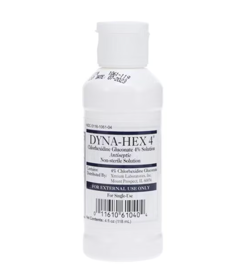4% Chlorhexidine Gluconate Antiseptic Cleanser