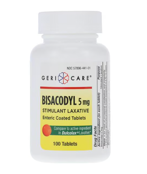 Bisacodyl EC Laxative Tablets