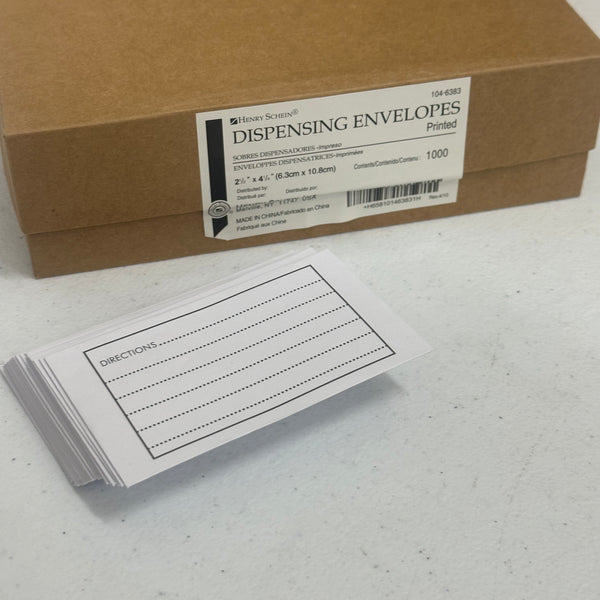 Floven Medication Dispensing Envelopes 4.25