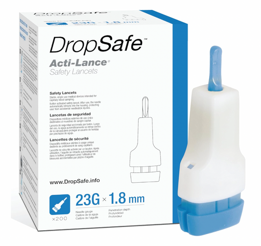 Pressure Activated Safety Lancet 200ct