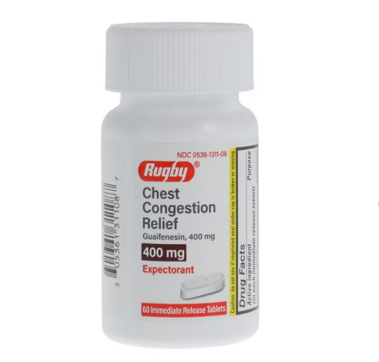 Guaifenesin IR Tablets 400mg