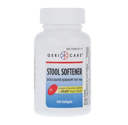 Docusate Sodium Softgels 100mg