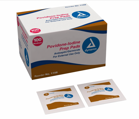 Iodine Prep Pads