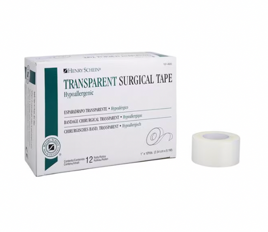 1" Transparent Surgical Tape